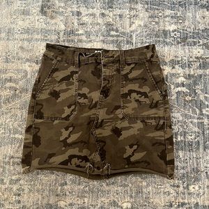Rewash camo skirt